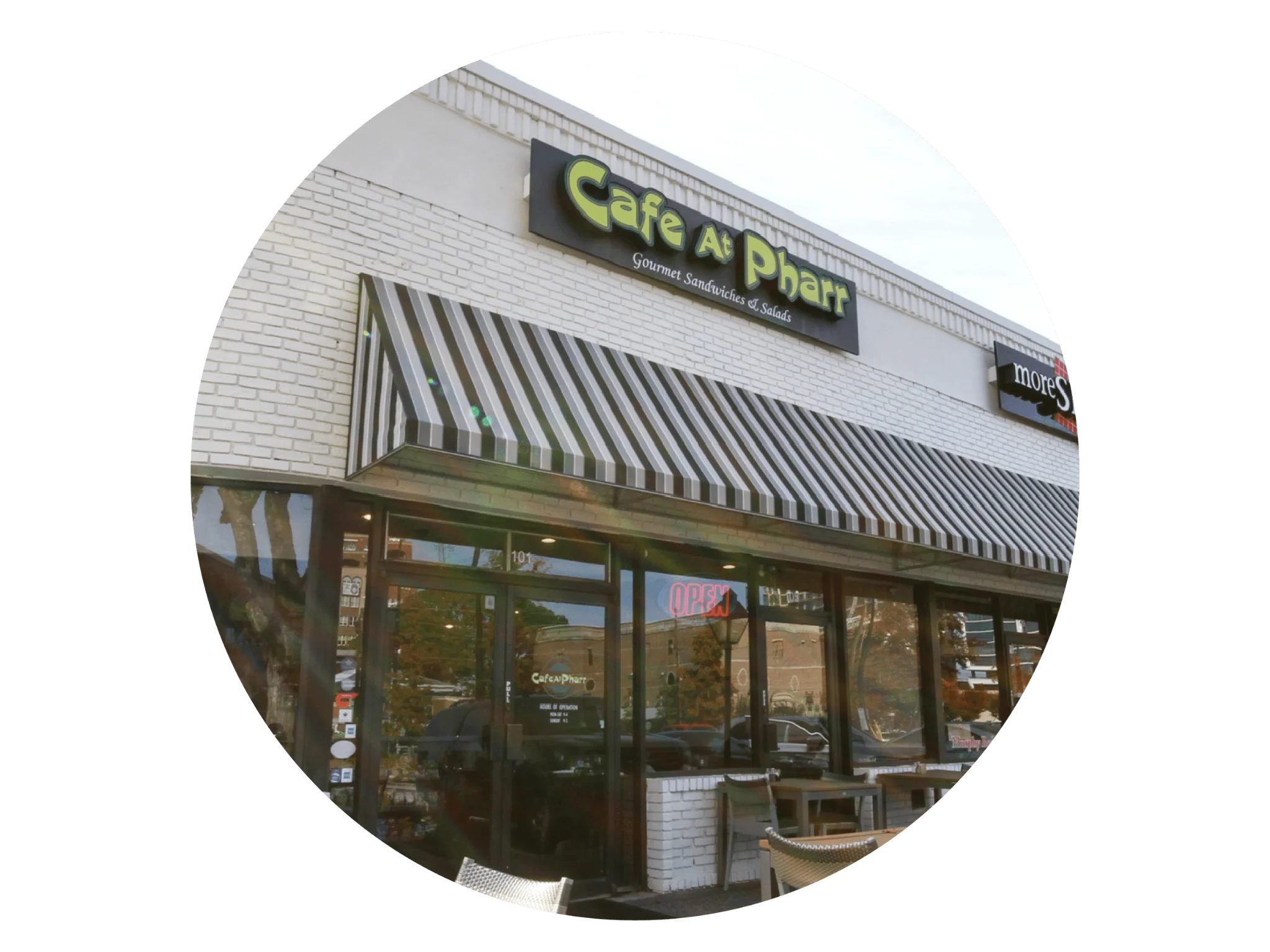 Cafe At Pharr At Foxgloves